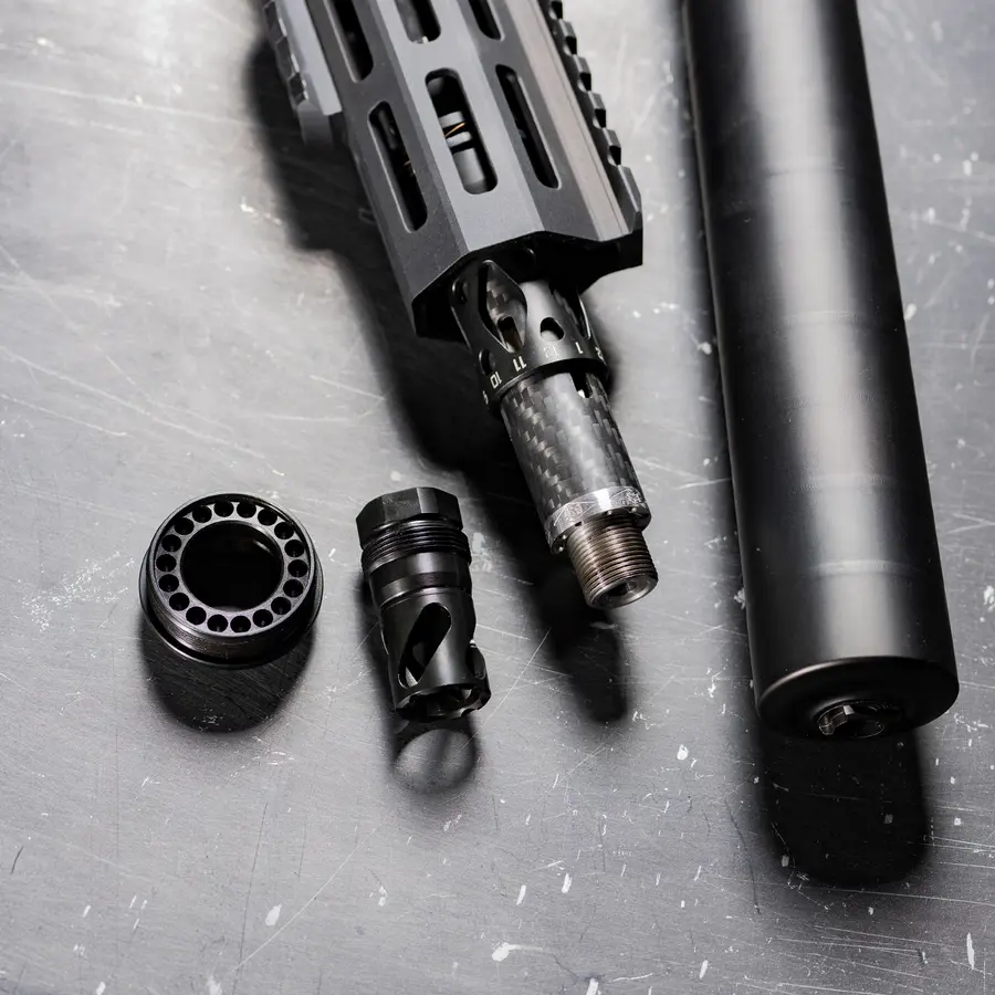 Plan B muzzle device components