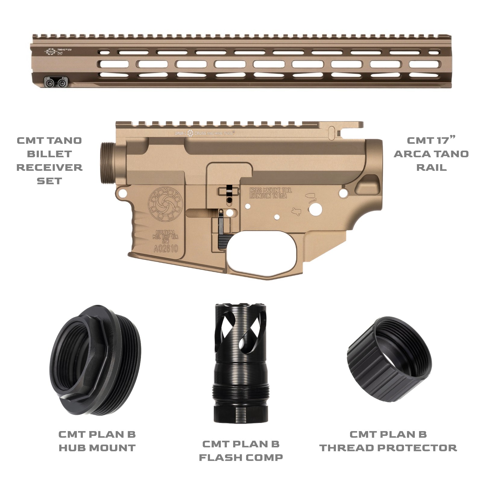 TANO SPR Suppressor ready builder set.